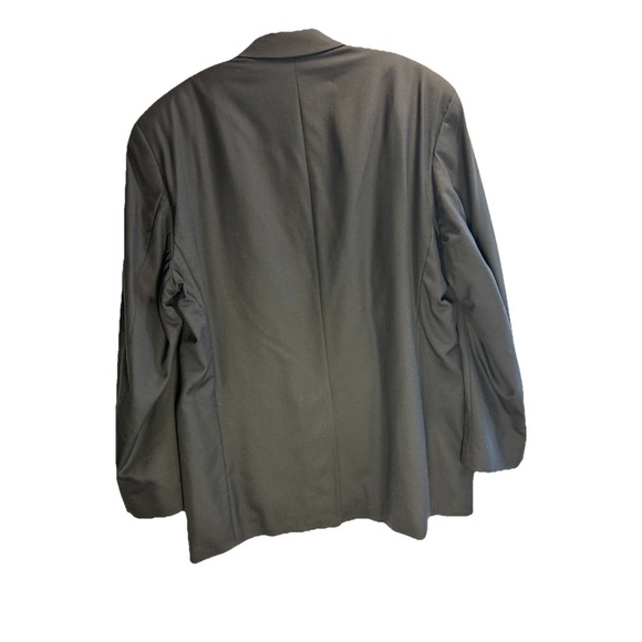 Ralph Lauren Chaps Blazer Mens 44L Blue Wool Gold Button Sport Coat Made Canada - Picture 13 of 16